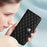 For OnePlus Nord 4 Leather Case Phone Stand Cover with 7 Card Slots and Hand Strap - Black - 7