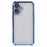 For iPhone 16 Case Electroplating Clear TPU Phone Cover with Lens Film - Blue - 3