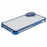For iPhone 16 Case Electroplating Clear TPU Phone Cover with Lens Film - Blue - 4