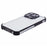 For iPhone 16 Pro Case Electroplating Clear TPU Phone Cover with Lens Film - Black - 4