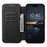SUTENI J06 For iPhone 16 Plus Case Litchi Texture Leather Wallet Phone Shell Compatible with MagSafe - Black - 2