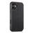 SUTENI J06 For iPhone 16 Plus Case Litchi Texture Leather Wallet Phone Shell Compatible with MagSafe - Black - 7
