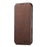 SUTENI J06 For iPhone 16 Pro Case Litchi Texture Leather Wallet Phone Shell Compatible with MagSafe - Brown - 7