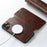 SUTENI J05 For iPhone 16 Plus Case Compatible with MagSafe Textured PU Leather Flip Phone Cover - Khaki - 4