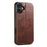 SUTENI J05 For iPhone 16 Plus Case Compatible with MagSafe Textured PU Leather Flip Phone Cover - Khaki - 7