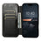 SUTENI J05 For iPhone 16 Pro Case Compatible with MagSafe Textured PU Leather Flip Phone Cover - Black - 2