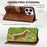 For iPhone 16 Pro Max Case Cat Dandelion Imprint PU Leather Wallet Phone Cover with Strap - Brown - 2