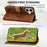For iPhone 16 Plus Case Cat Dandelion Imprint PU Leather Wallet Phone Cover with Strap - Brown - 2
