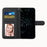 For Infinix Hot 50 4G Case Stand Flip Protective Leather Phone Cover - Black - 2