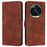 For Realme 13 Pro 5G (Global) / 13 Pro+ 5G (Global) Case Viewing Stand PU Leather Phone Cover Imprinted Pattern - Brown - 1
