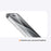 SULADA For iPhone 14 Case Electroplating Ultra Clear Soft TPU Phone Cover with PU Wrist Strap - White - 3