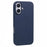 MERCURY GOOSPERY SOFT FEELING Series for iPhone 16 Plus Case Matte Finish TPU Phone Cover - Dark Blue - 1