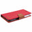 MERCURY GOOSPERY For iPhone 16 Pro Max Case Canvas Texture Leather Wallet Phone Cover - Red - 6