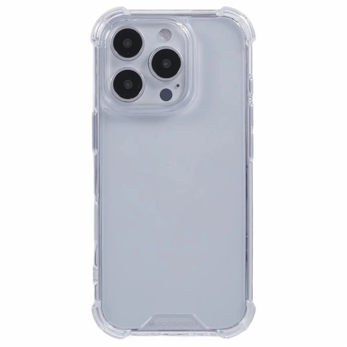 MERCURY GOOSPERY For iPhone 16 Pro Max Case Reinforced Corners TPU+Acrylic Clear Phone Cover - 3