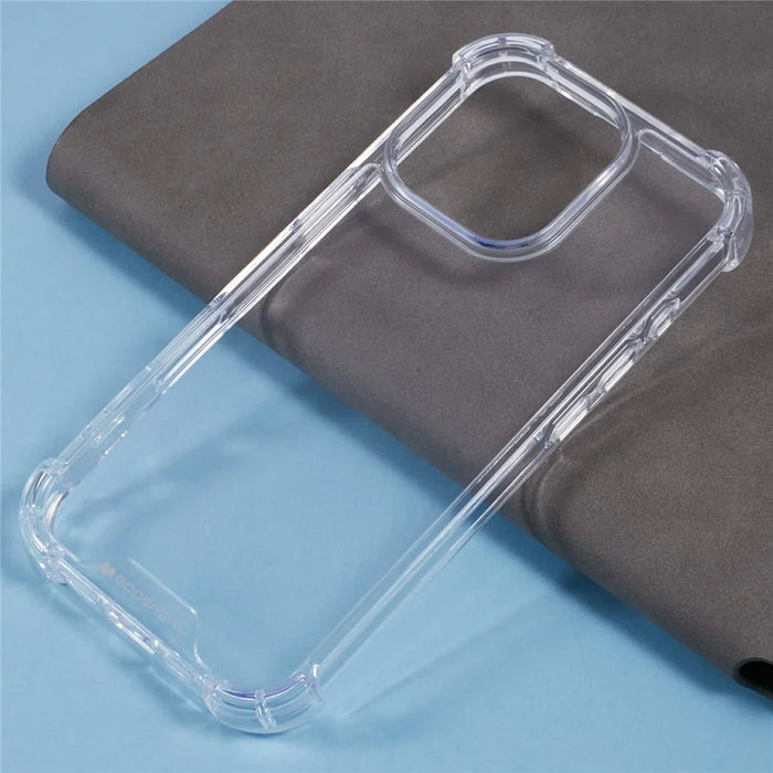 MERCURY GOOSPERY For iPhone 16 Pro Max Case Reinforced Corners TPU+Acrylic Clear Phone Cover - 6