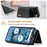 DG.MING M1 Series for Google Pixel 9 Pro XL Case Kickstand PU Phone Cover with Detachable Wallet - Black - 7
