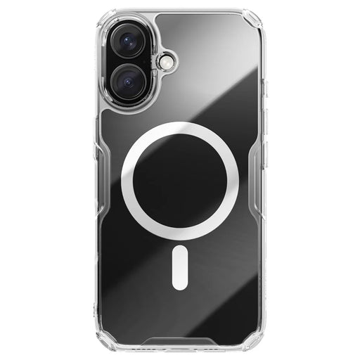 NILLKIN Pro Series for iPhone 16 Plus Case Compatible with MagSafe TPU+PC Ultra Clear Phone Case - Transparent - 1