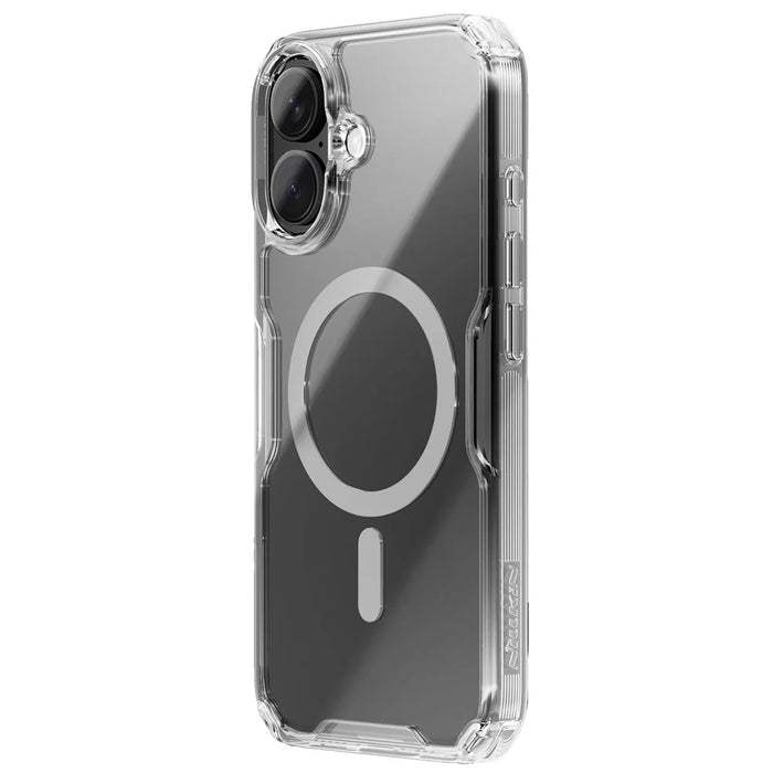 NILLKIN Pro Series for iPhone 16 Plus Case Compatible with MagSafe TPU+PC Ultra Clear Phone Case - Transparent - 2