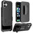 For iPhone 16 Case PC+TPU Sliding Screen Cover Kickstand Phone Shell with Clip - 1