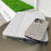 For iPhone 14 Pro Max Case Grid Pattern TPU+PC Matte Finish Phone Cover - 5