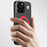 KIGC For iPhone 16 Pro Max Case Compatible with MagSafe Leather+PC+TPU Electroplating Phone Cover - Black - 2