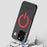 KIGC For iPhone 16 Pro Max Case Compatible with MagSafe Leather+PC+TPU Electroplating Phone Cover - Black - 3