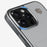 KIGC For iPhone 16 Pro Max Case Leather+PC+TPU Electroplating Phone Cover with Card Holder - Grey - 2