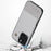 KIGC For iPhone 16 Pro Case Crocodile Texture Leather+PC+TPU Electroplating Phone Cover - Grey - 6