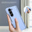 For Samsung Galaxy Z Fold6 5G Case Kickstand Hard PC Phone Cover with Screen Film - Green - 3