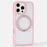 TORRAS Ostand R Fusion For iPhone 16 Pro Case 360 Degree Rotating Kickstand TPU+PC Phone Cover Compatible with MagSafe - Pink - 3
