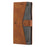 For Samsung Galaxy S25 Ultra Leather Case Splicing Stitching Wallet Stand Phone Cover with Strap - Brown - 6