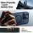 TORRAS Guardian-Mag Series For iPhone 16 Pro Case Compatible with MagSafe Skin-Touch Matte PC+TPU Phone Cover - Black - 5