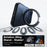 TORRAS Ostand Q1 Guardian Series for iPhone 16 Plus Case Compatible with MagSafe Kickstand TPU+PC Phone Cover - Black - 2