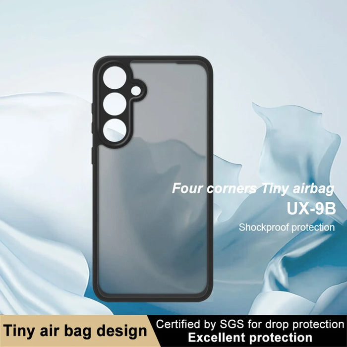 IMAK UX-9B Series For Samsung Galaxy S24 FE Case Tiny Airbag PC+TPU Matte Phone Cover - 2