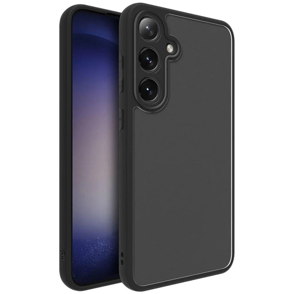 IMAK UX-9B Series For Samsung Galaxy S24 FE Case Tiny Airbag PC+TPU Matte Phone Cover - 3