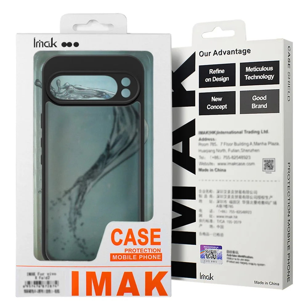 IMAK UX-9B Series For Samsung Galaxy S24 FE Case Tiny Airbag PC+TPU Matte Phone Cover - 7