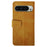 IDEWEI For Google Pixel 9 Pro XL Wallet Phone Case Calf Texture Stand Leather Cover - Orange - 5