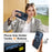 TORRAS Pstand Spin Series For iPhone 16 Pro Case Compatible with MagSafe Rotating Kickstand TPU+PC Phone Cover - Black - 6