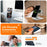 TORRAS Ostand L1 Series For Samsung Galaxy S24 Ultra Case Kickstand TPU+PC Phone Cover Magnetic Case - Black - 7