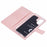 MERCURY GOOSPERY Blue Moon For iPhone 16 Case Stand Full Protection Leather Phone Cover - Pink - 5