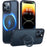 TORRAS Ostand Q1 Guardian Series for iPhone 15 Pro Max Case Compatible with MagSafe Kickstand TPU+PC Phone Cover - Black - 1