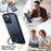 TORRAS Ostand Q1 Guardian Series for iPhone 15 Pro Max Case Compatible with MagSafe Kickstand TPU+PC Phone Cover - Black - 7