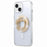 MS-02 Magnetic Phone Ring Holder 360-Degree Rotating Finger Grip Kickstand Rhinestone Decor - Gold - 2