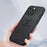 For iPhone 16 Pro Case Deer Pattern Cloth Texture PU Leather Hybrid Phone Cover - Blue - 3