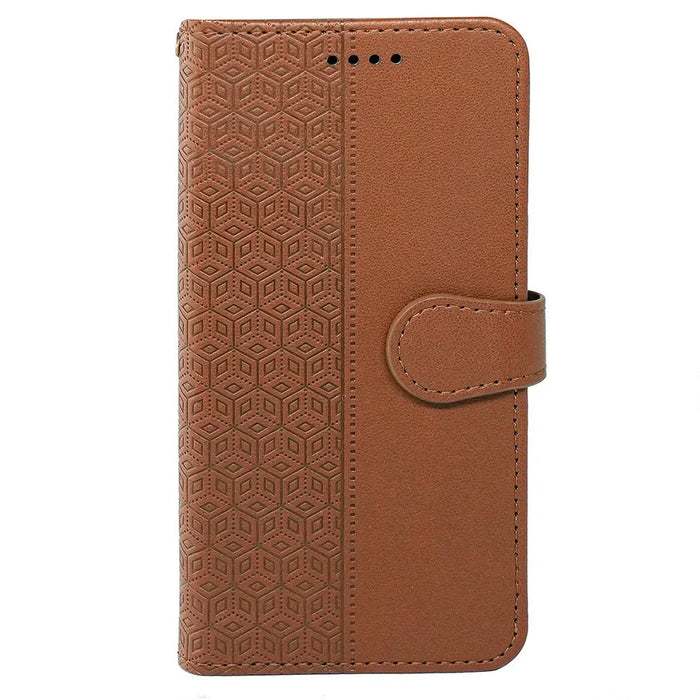For OnePlus Nord 4 Wallet Phone Case Pattern Imprint Leather Flip Cover - Brown - 5