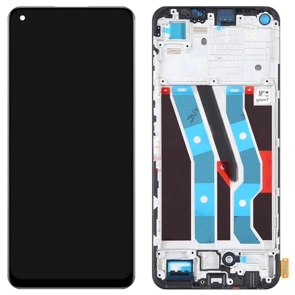 For Realme 11 4G (159.9x73.3x7.95mm) OEM Grade S AMOLED Screen and Digitizer Assembly + Frame (Without Logo) - 1