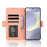 For Samsung Galaxy S24 FE Leather Case Phone Wallet Cover with Multiple Card Slots - Pink - 3