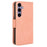 For Samsung Galaxy S24 FE Leather Case Phone Wallet Cover with Multiple Card Slots - Pink - 7