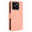 For ZTE Blade A35 / A55 Leather Case Phone Wallet Cover with Multiple Card Slots - Pink - 7