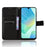 For Samsung Galaxy A16 5G / A16 4G Case PU Leather Diamond Texture Wallet Phone Cover - Black - 2